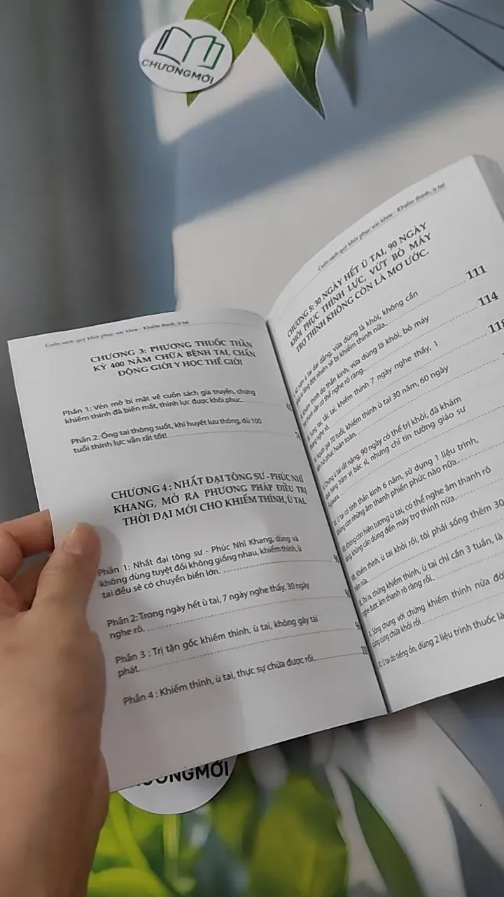 Cuốn Sách Khôi Phục Sức Khỏe - Khiếm Thính, Ù Tai 780804