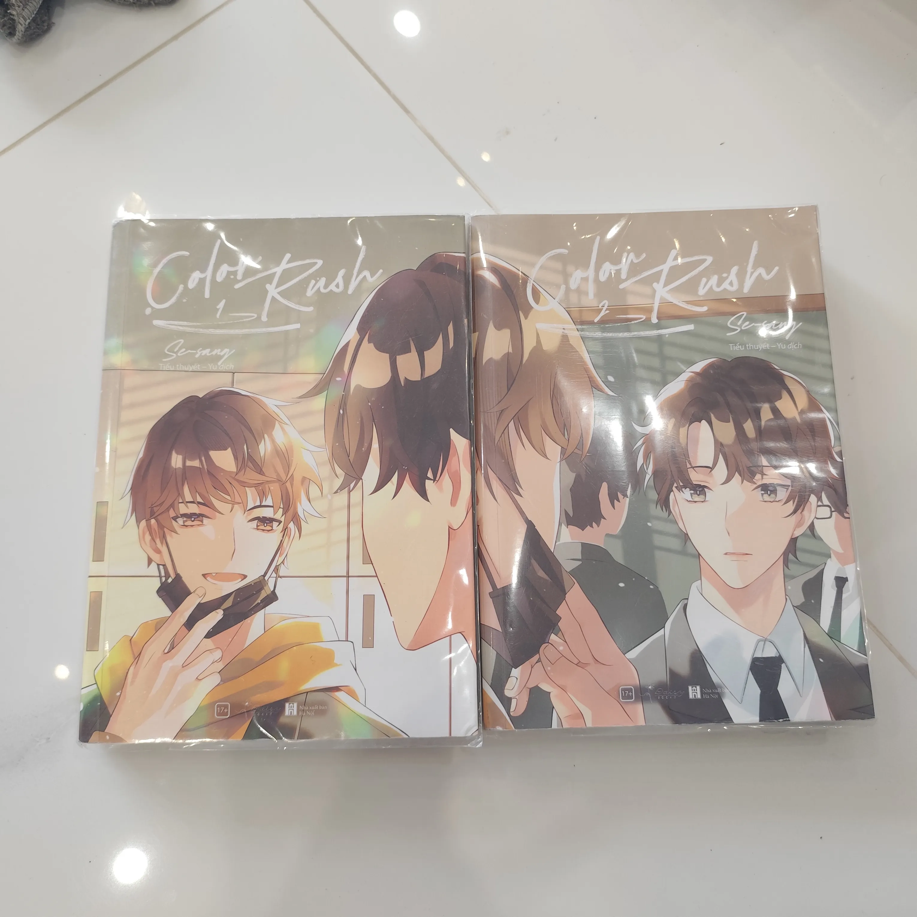 Color Rush( bộ 2 tập) by  - Sách Book Cover - Ngọc Hiển Books