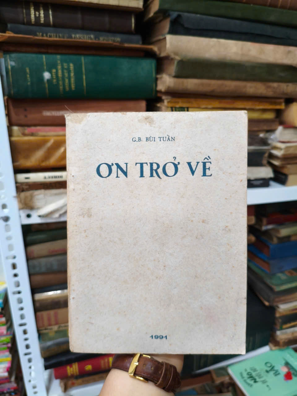 Ơn Trở Về - G.B Bùi Tuần by  - Sách Book Cover - Ngọc Hiển Books