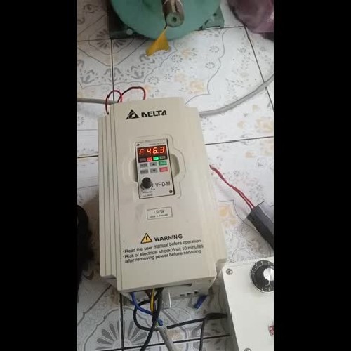 Biến tần Delta 5.5kw-3pha-380Vac 69490