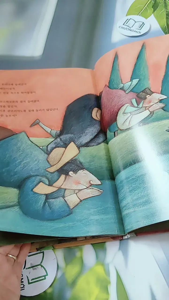 [Tặng nẹp góc] Truyện thiếu nhi Hàn Quốc: Moyamo Anu 44 -  모야모 아누와: 캄프리아노는 정말 똑똑해 732045