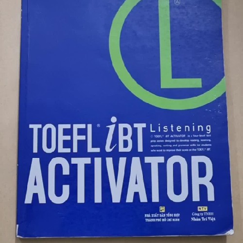 Tiếng Anh - COMBO 2 quyển TOEFT iBT ACTIVATOR LISTENING (Intermediate và Advanced) 158707