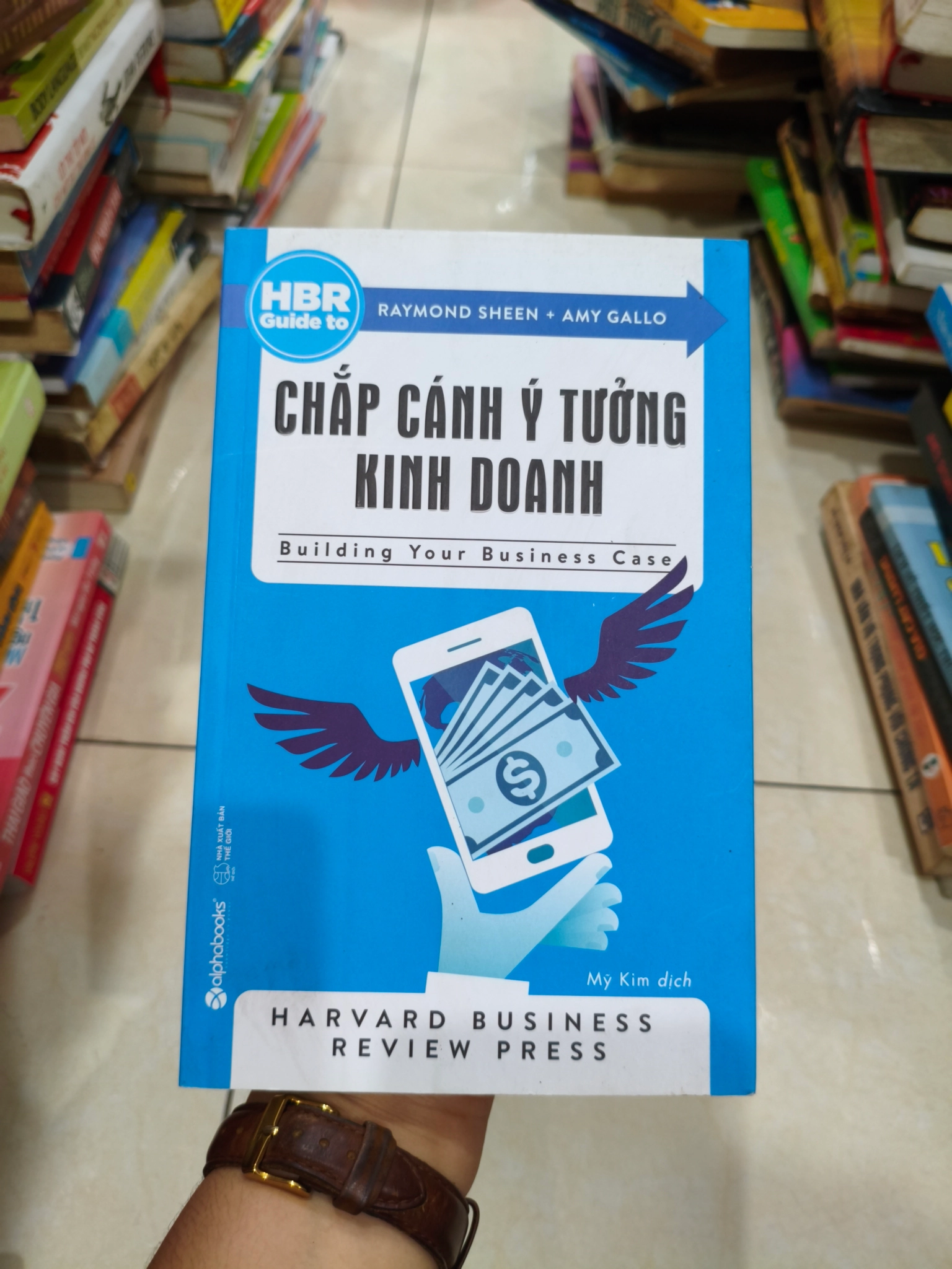 Chấp cánh ý tưởng kinh doanh 🌱 by  - Sách Book Cover - Ngọc Hiển Books