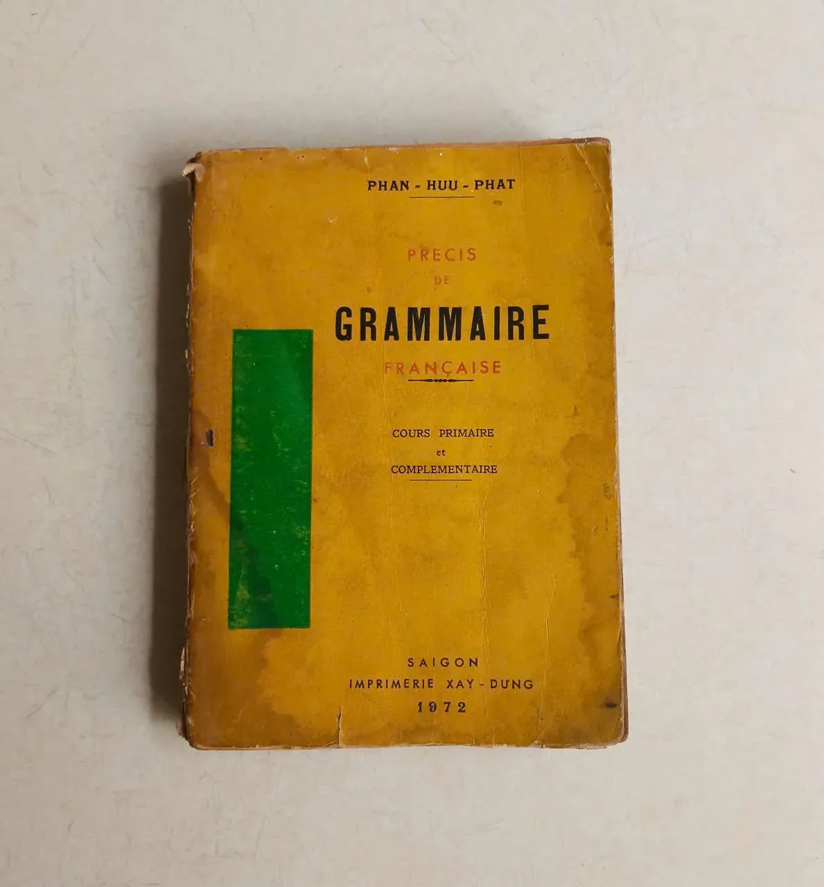 PRECIS DE GRAMMAIRE FRANCAISE🌻 by  - Sách Book Cover - Ngọc Hiển Books