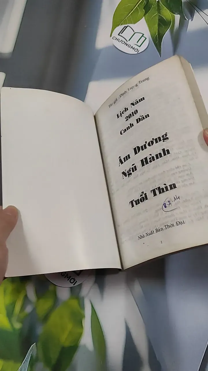 Lịch Âm Dương Ngũ Hành - Canh Dần 2010 - Đinh Trọng Trang 776126