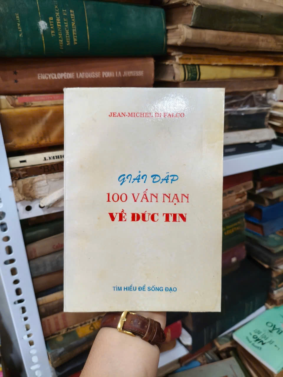 Giải Đáp 100 Vấn Nạn Về Đức Tin by Jean-Michel Di Falco - Sách Book Cover - Ngọc Hiển Books