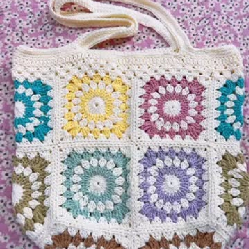 ÓC TAY HOẠ TIẾT DỄ THƯƠNG - HANDMADE CROCHET BAG