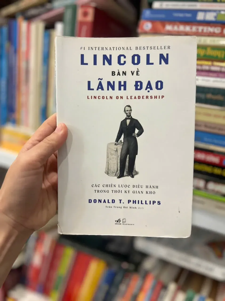Lincoln Bàn Về Lãnh Đạo by  - Sách Book Cover - Ngọc Hiển Books