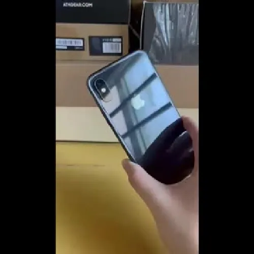 IPHONE X 64gb lock màu đen.