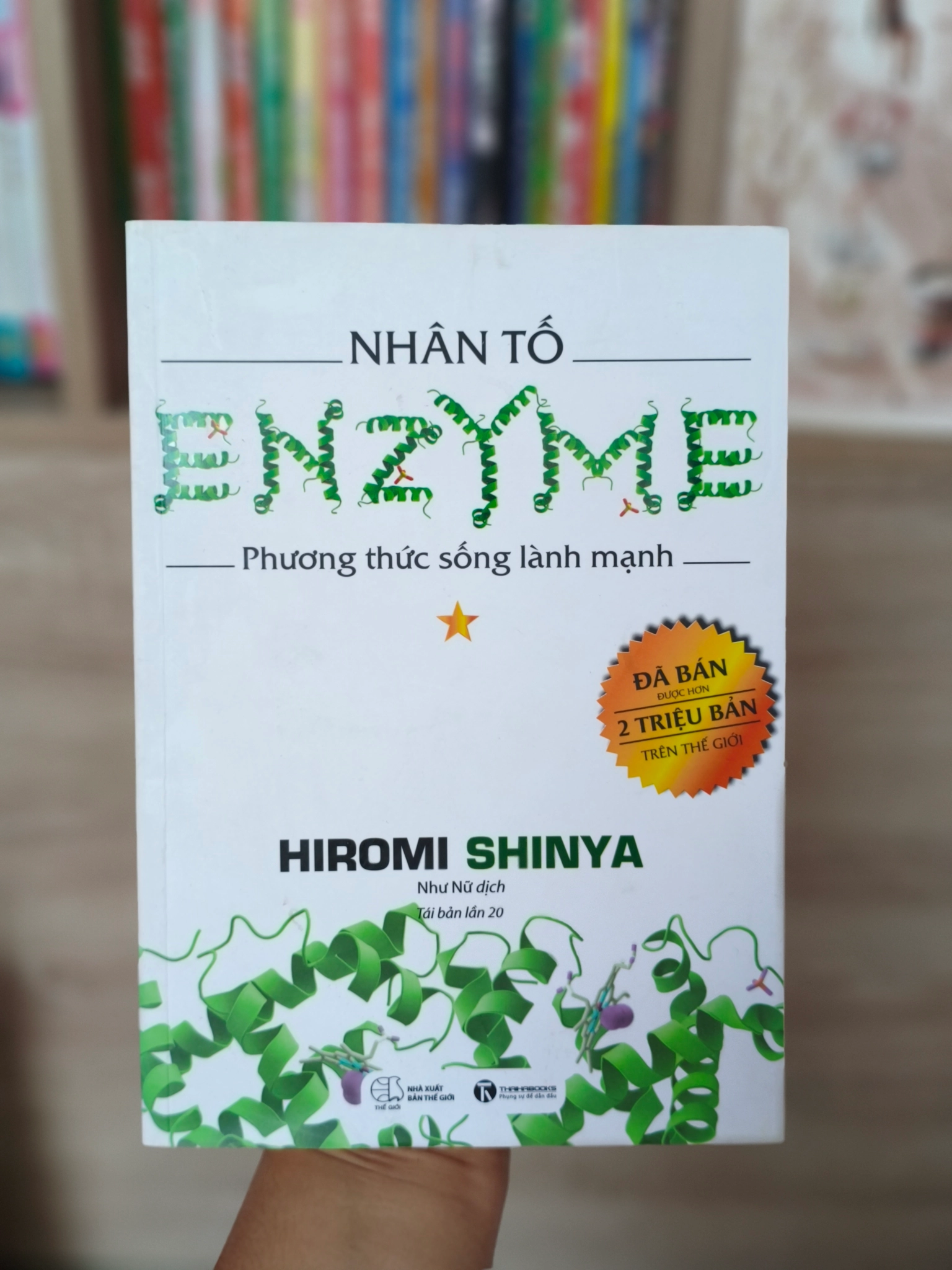 Nhân tố enzyme 🌱 by  - Sách Book Cover - Ngọc Hiển Books
