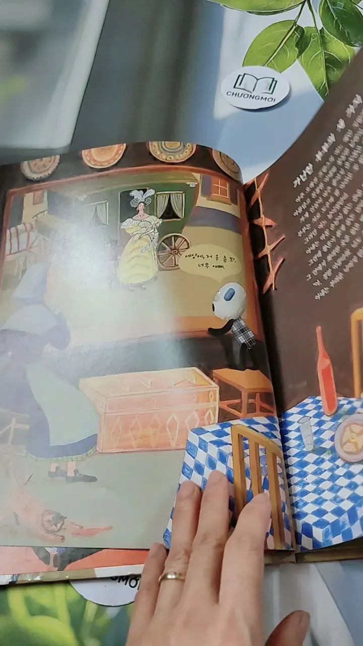 [Tặng nẹp góc] Truyện thiếu nhi Hàn Quốc: Moyamo Anu 34 -  모야모 아누와: 가난한 부부의 세 가지 소원;. 엉뚱한 732031