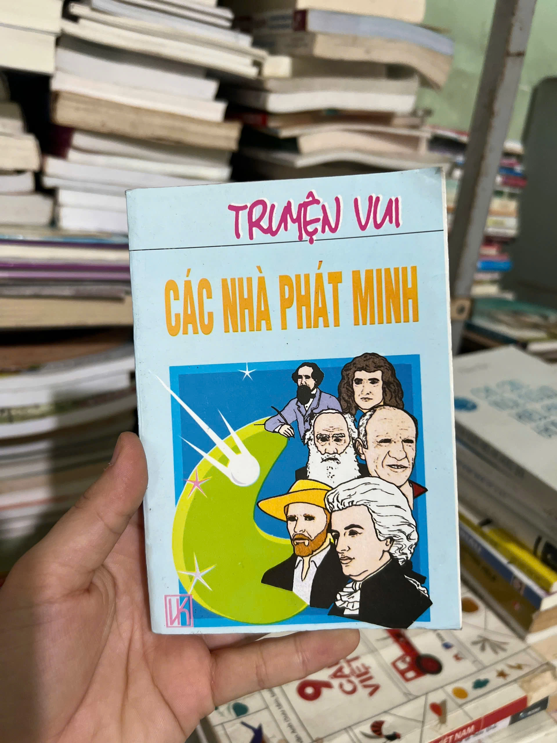 Truyện Vui - Các Nhà Phát Minh/ Cười Từ Quê Ra Tỉnh by  - Sách Book Cover - Ngọc Hiển Books