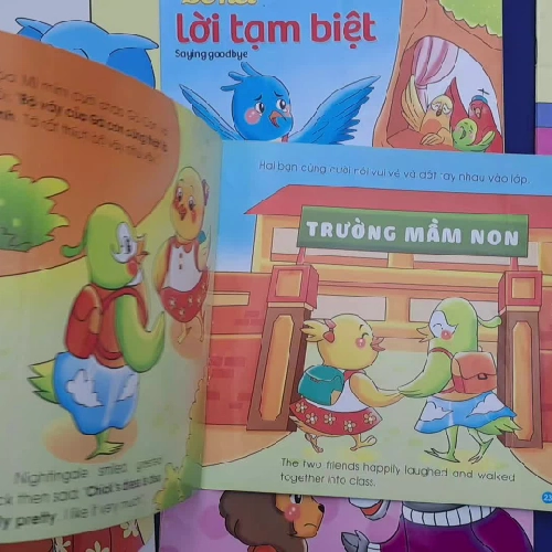 Kỹ năng giao tiếp cho bé 2+ tuổi (song ngữ Anh - Việt, set 6 cuốn) 329942