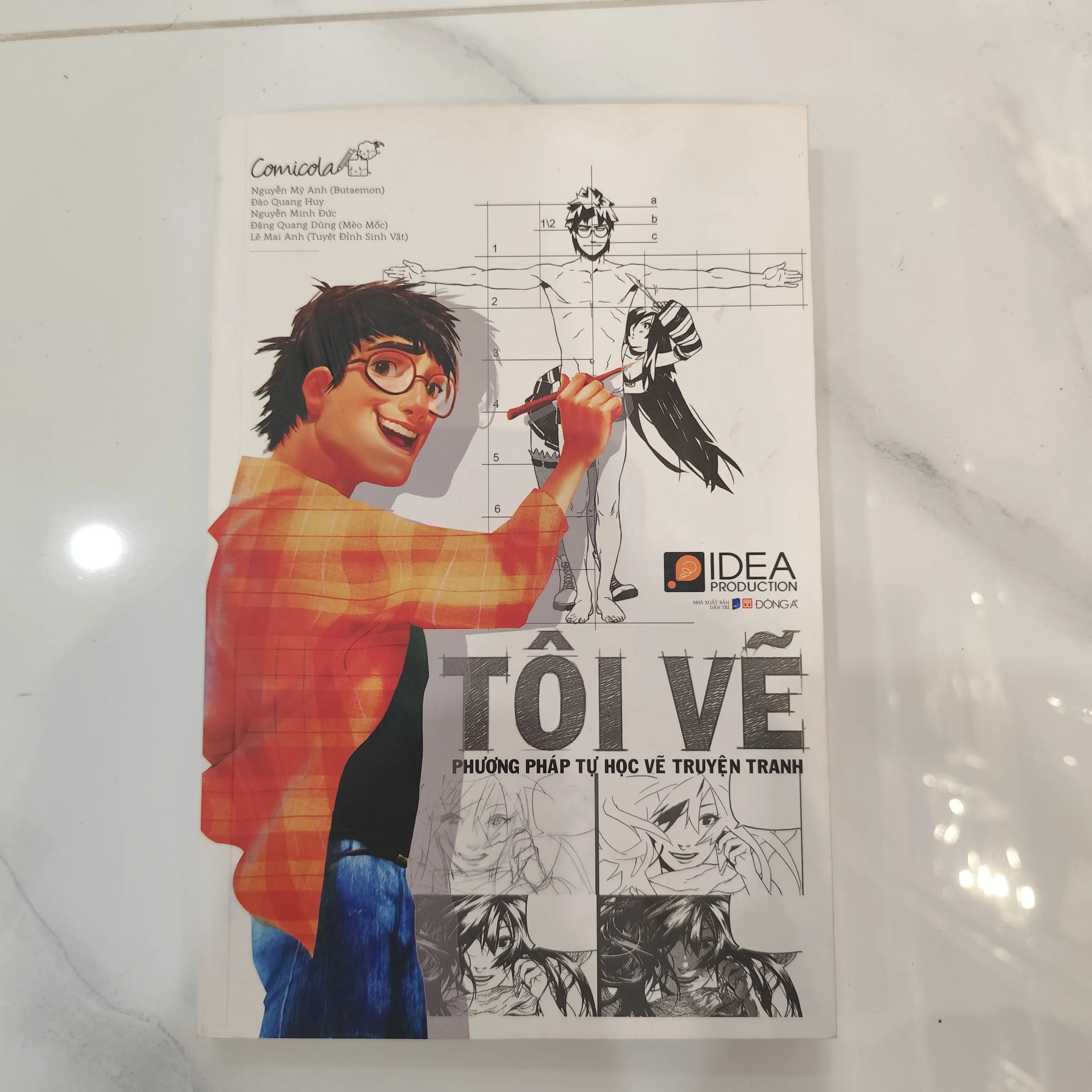 Tôi vẽ Phương pháp tự học vẽ truyện tranh by  - Sách Book Cover - Ngọc Hiển Books