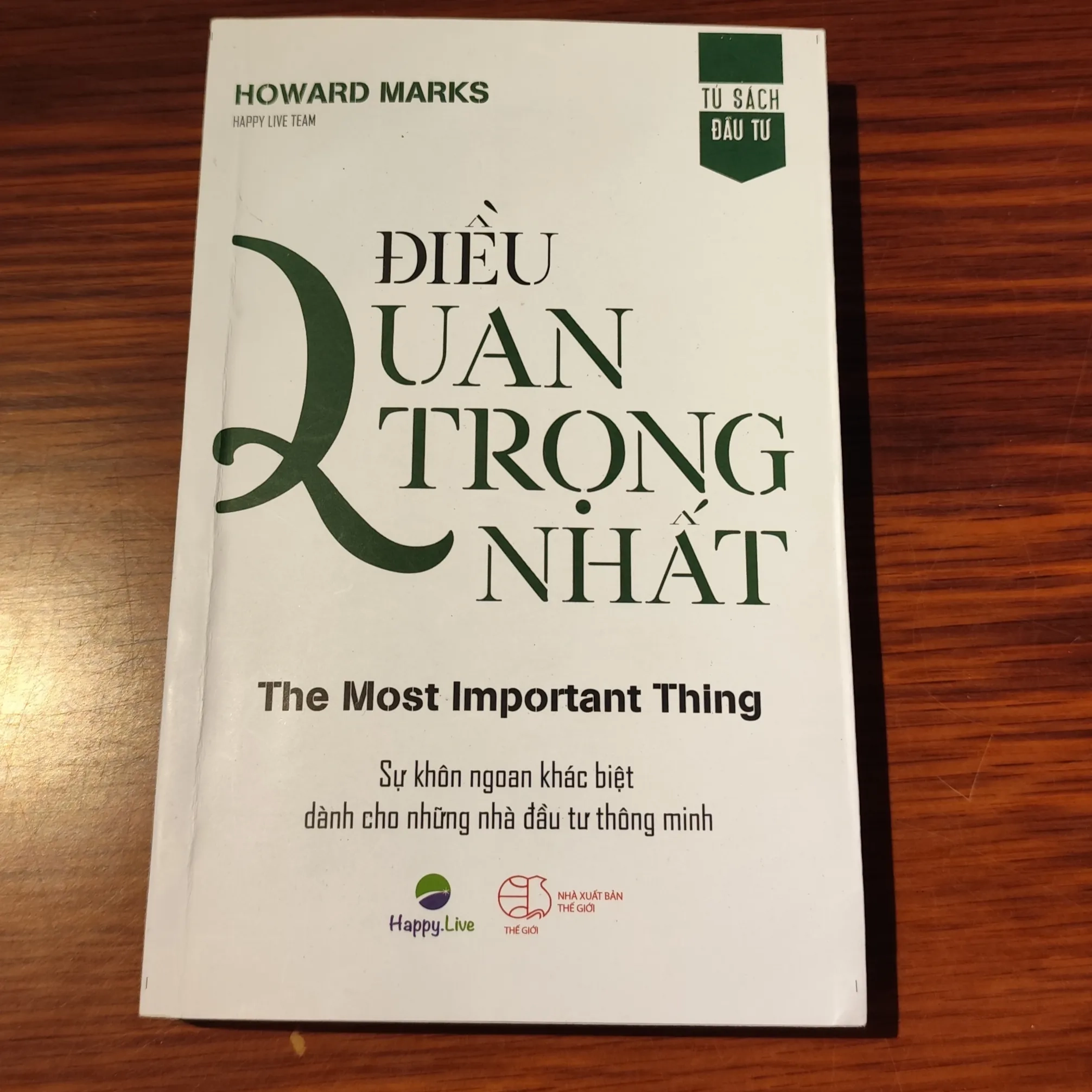 Điều quan trọng nhất by  - Sách Book Cover - Ngọc Hiển Books