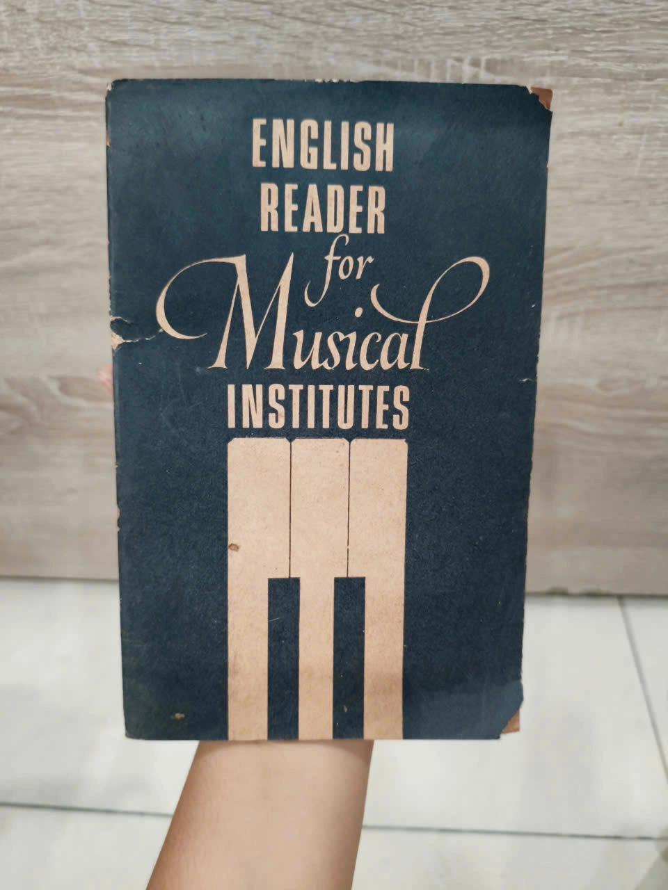 English reader for musical institutes by  - Sách Book Cover - Ngọc Hiển Books