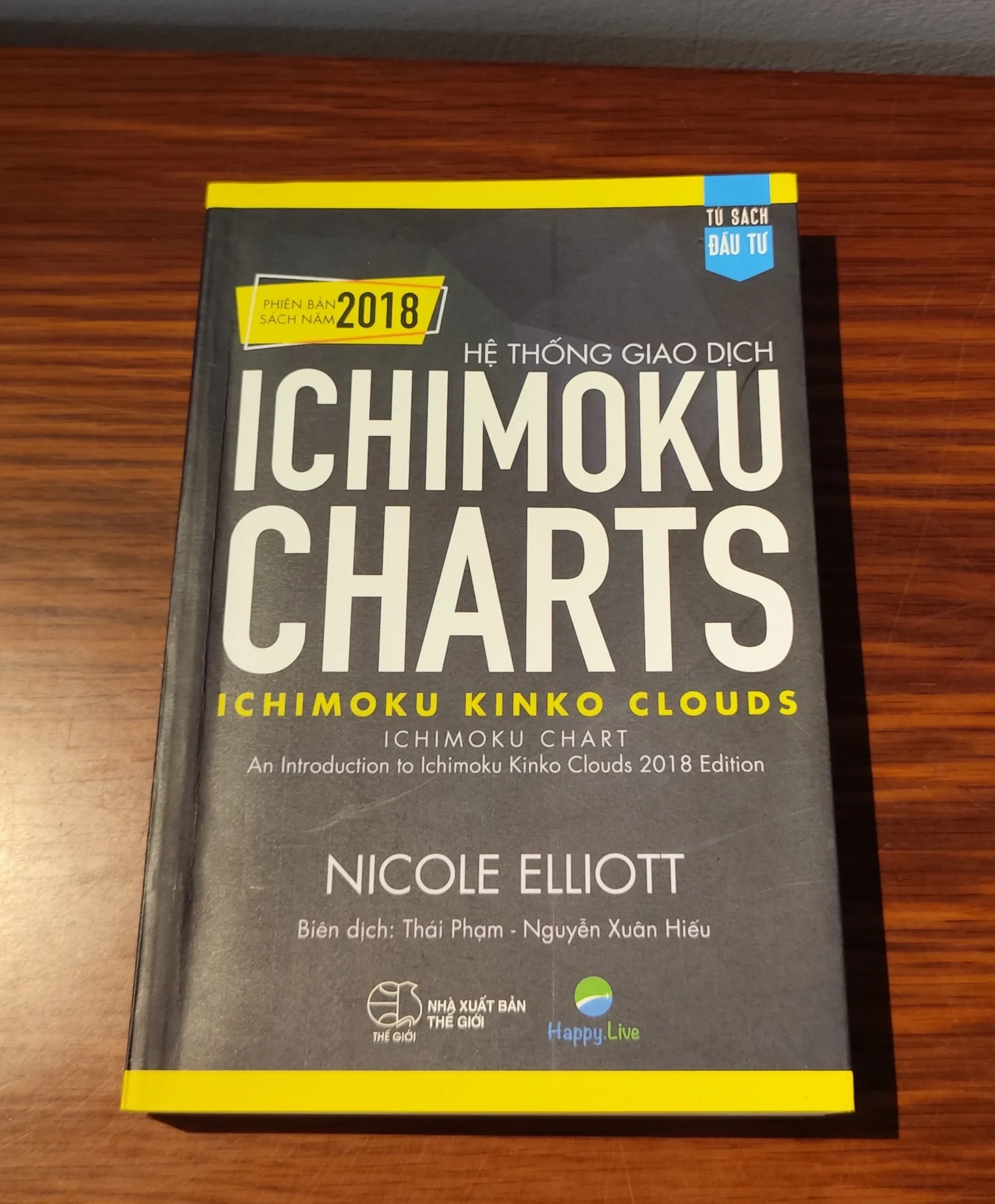 Hệ thống giao dịch ICHIMOKU CHARTS by  - Sách Book Cover - Ngọc Hiển Books