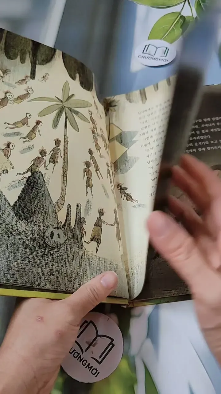 [Tặng nẹp góc] Truyện thiếu nhi Hàn Quốc: Moyamo Anu 30 -  모야모 아누와: 저승에 다녀온 사람;. 와이스스의 딸과 732025