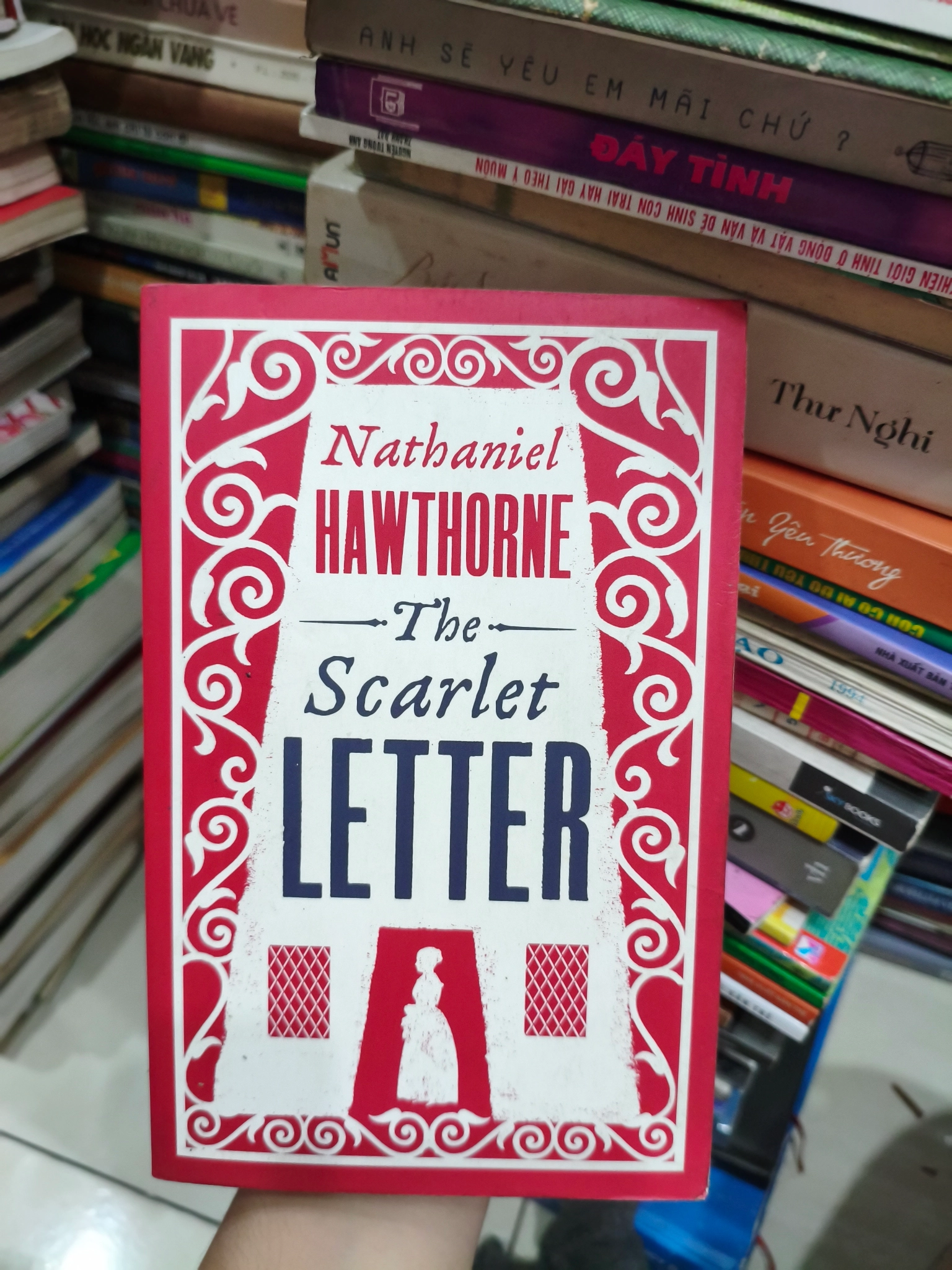 Thế Scarlet letter 🌱 by  - Sách Book Cover - Ngọc Hiển Books