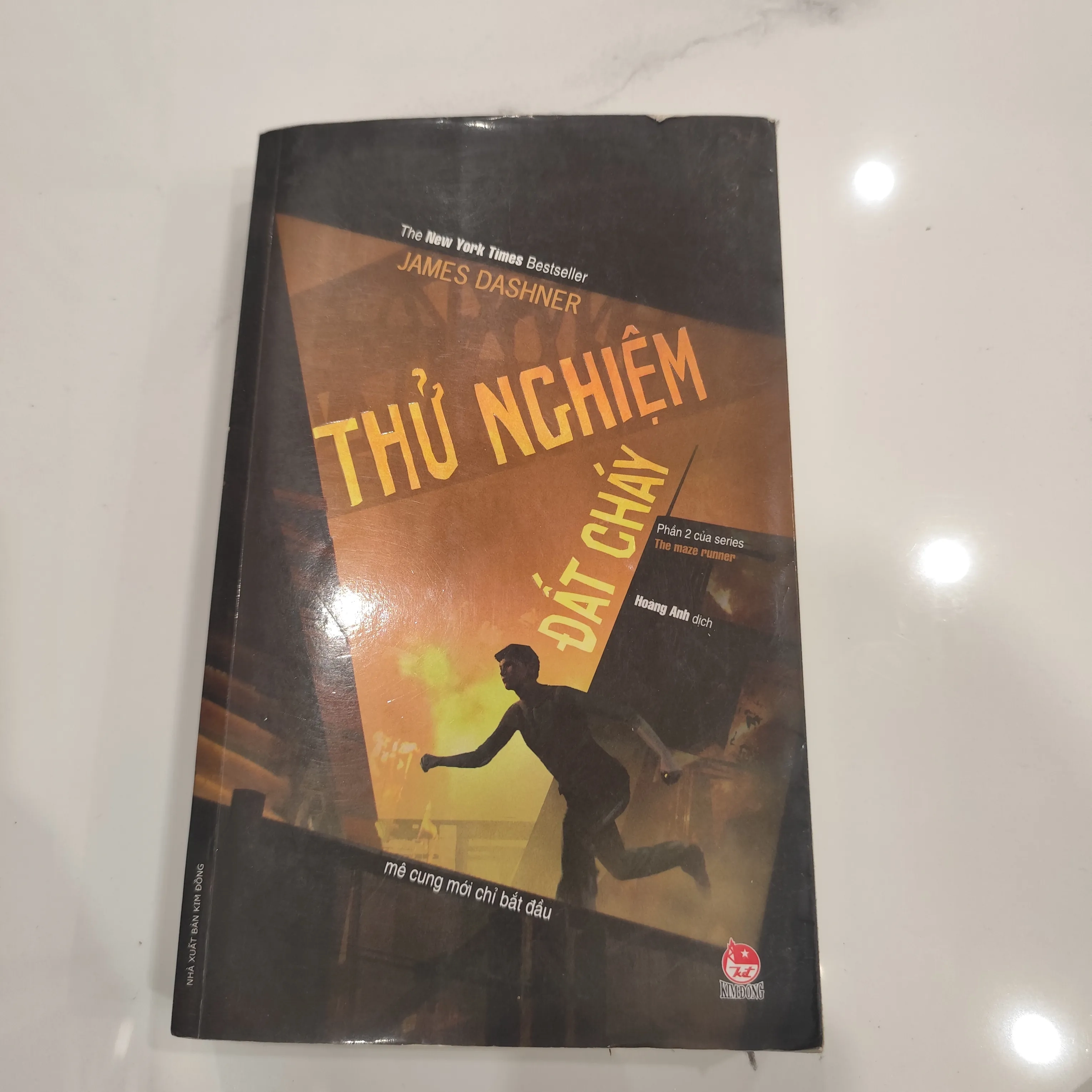 Thử nghiệm đất cháy by  - Sách Book Cover - Ngọc Hiển Books