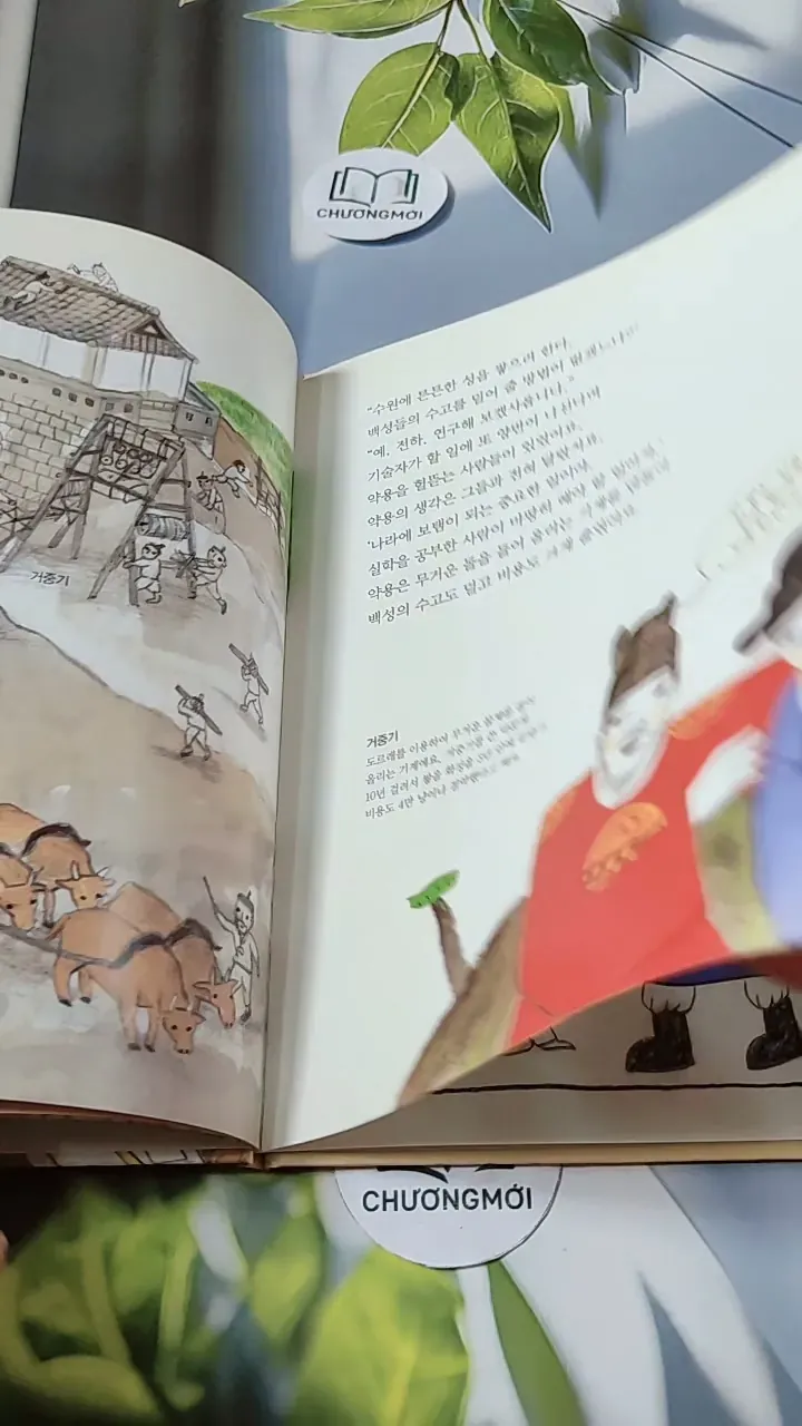 [Tặng nẹp góc] Truyện thiếu nhi Hàn Quốc: Danh nhân 18 -  지인지기 인물 이야기: 정약용 731995