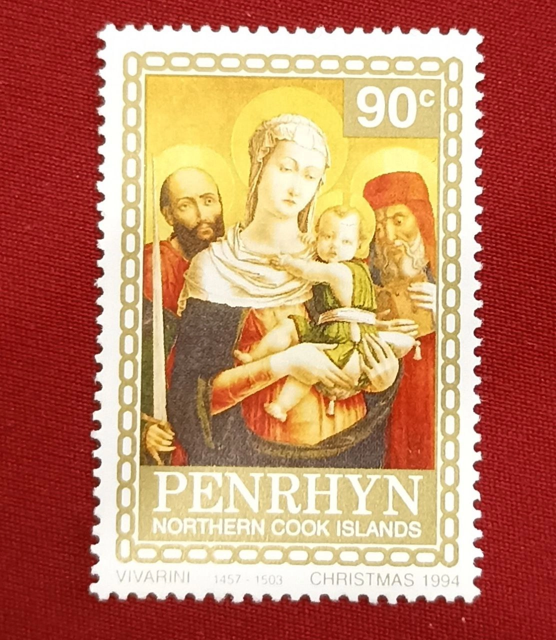 Tem Đức Mẹ và Chúa Hài Đồng by  - Sách Book Cover - Ngọc Hiển Books