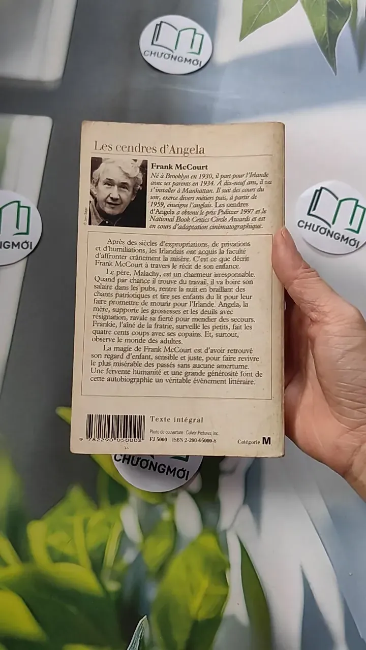 [MIỄN PHÍ BỌC SÁCH] [XƯA] Les Cendres d'Angela (1997) - Frank McCourt 754457