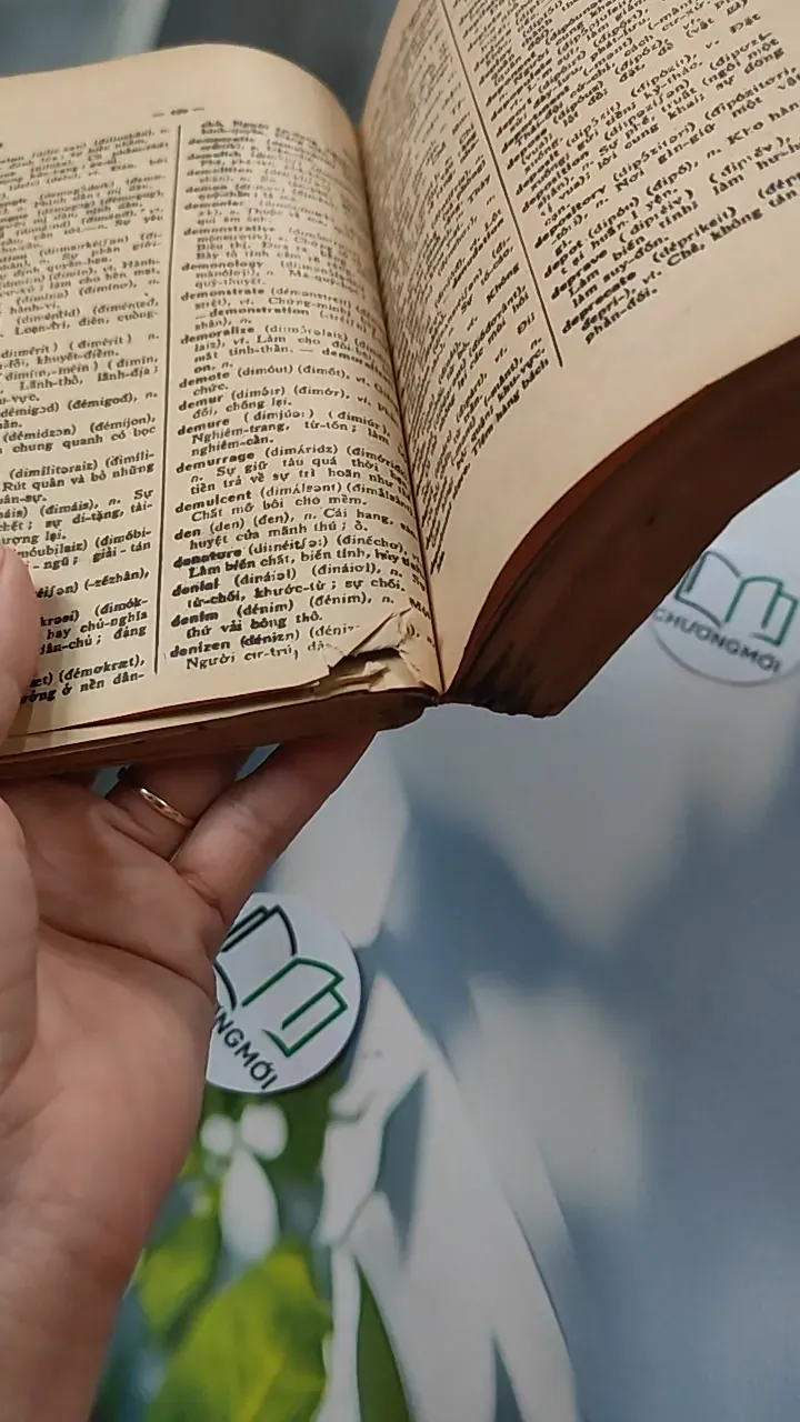 [MIỄN PHÍ BỌC SÁCH] [XƯA] Tự Điển Anh-Việt Tiêu Chuẩn (1968) - Lê Bá Khanh Lê Bá Kông 776076