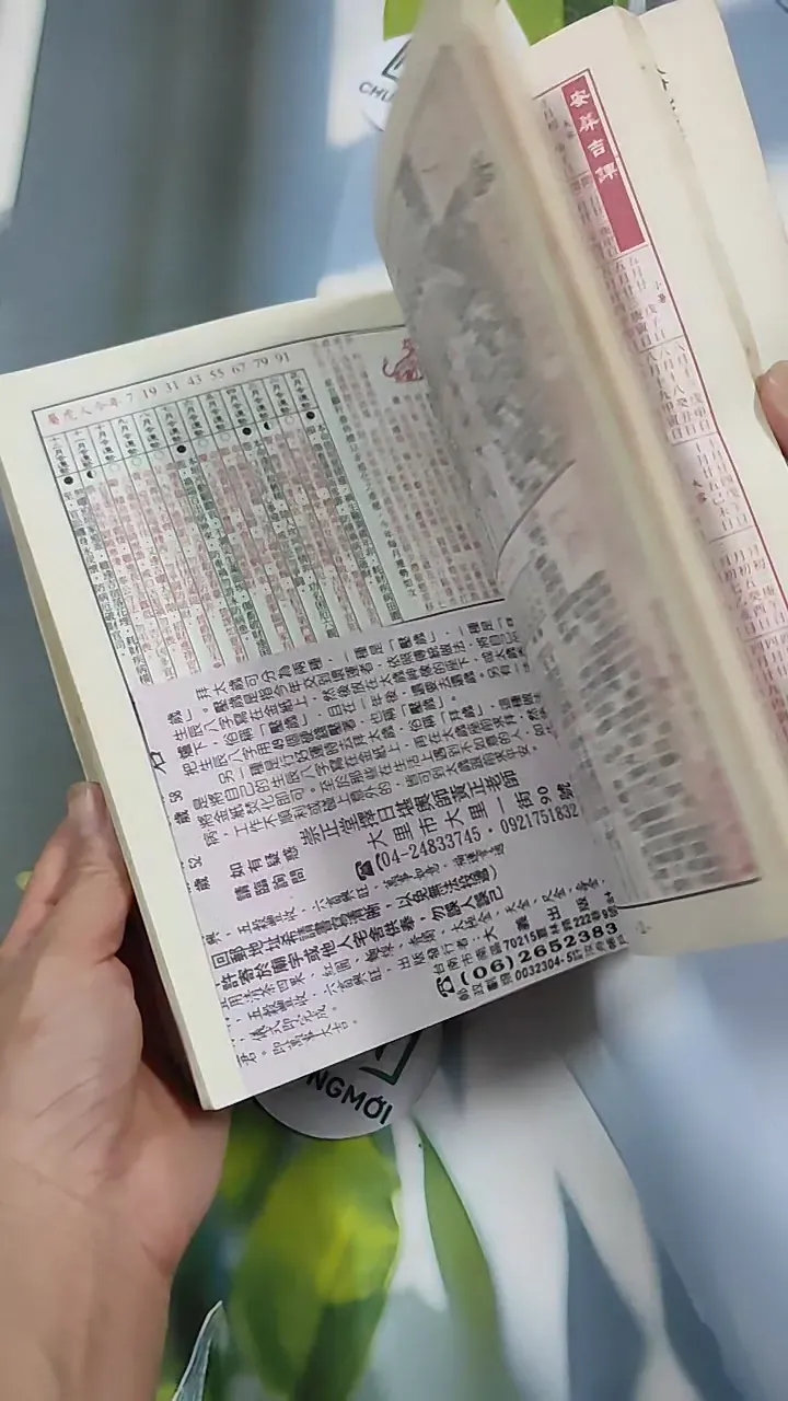 Phúc Lộc Thọ Đại Nghĩa  - 大義福祿壽曆書 - 2004 776219