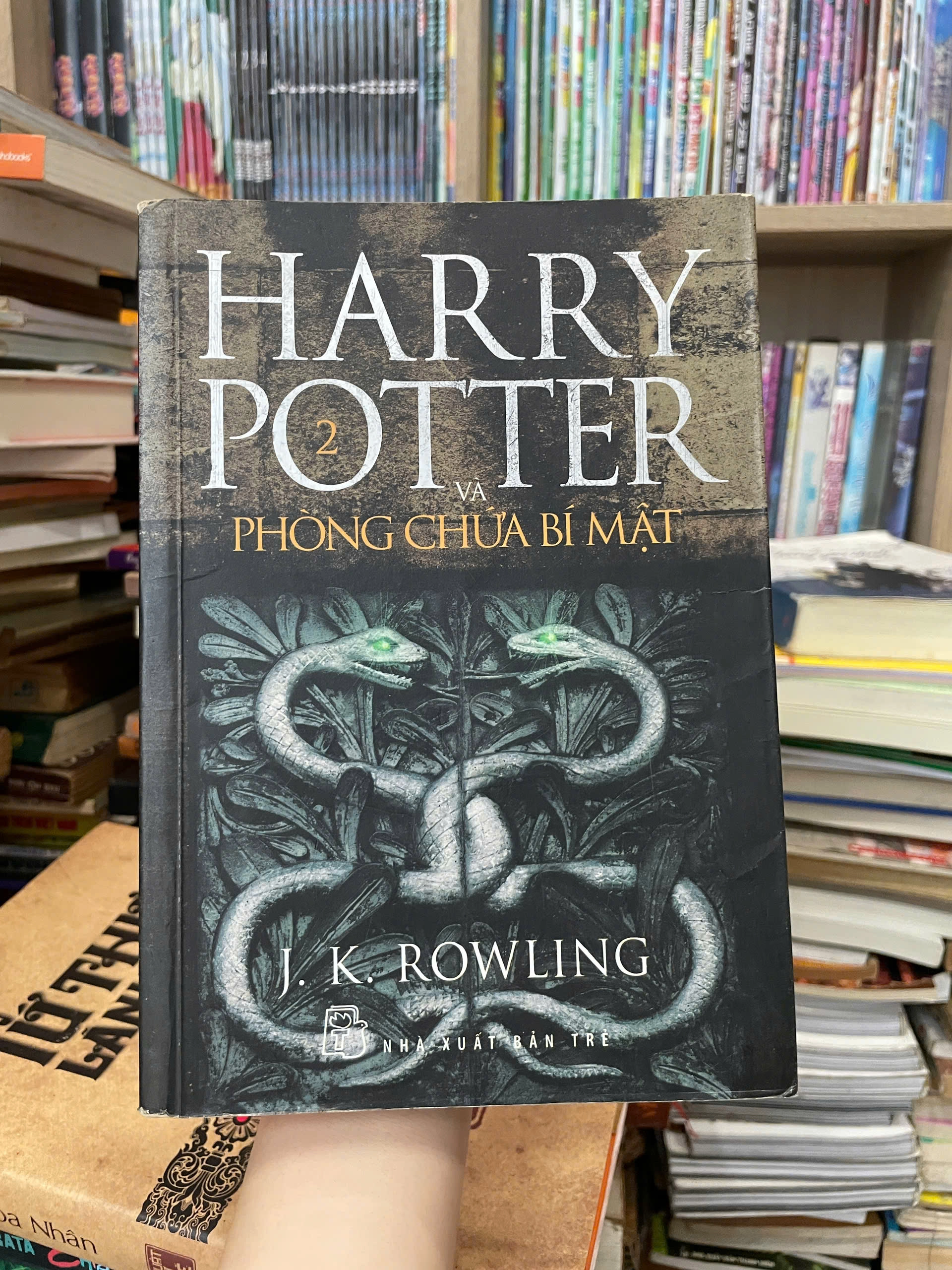 Harry Potter Và Phòng Chứa Bí Mật - Tập 2 by J.K. Rowling - Sách Book Cover - Ngọc Hiển Books