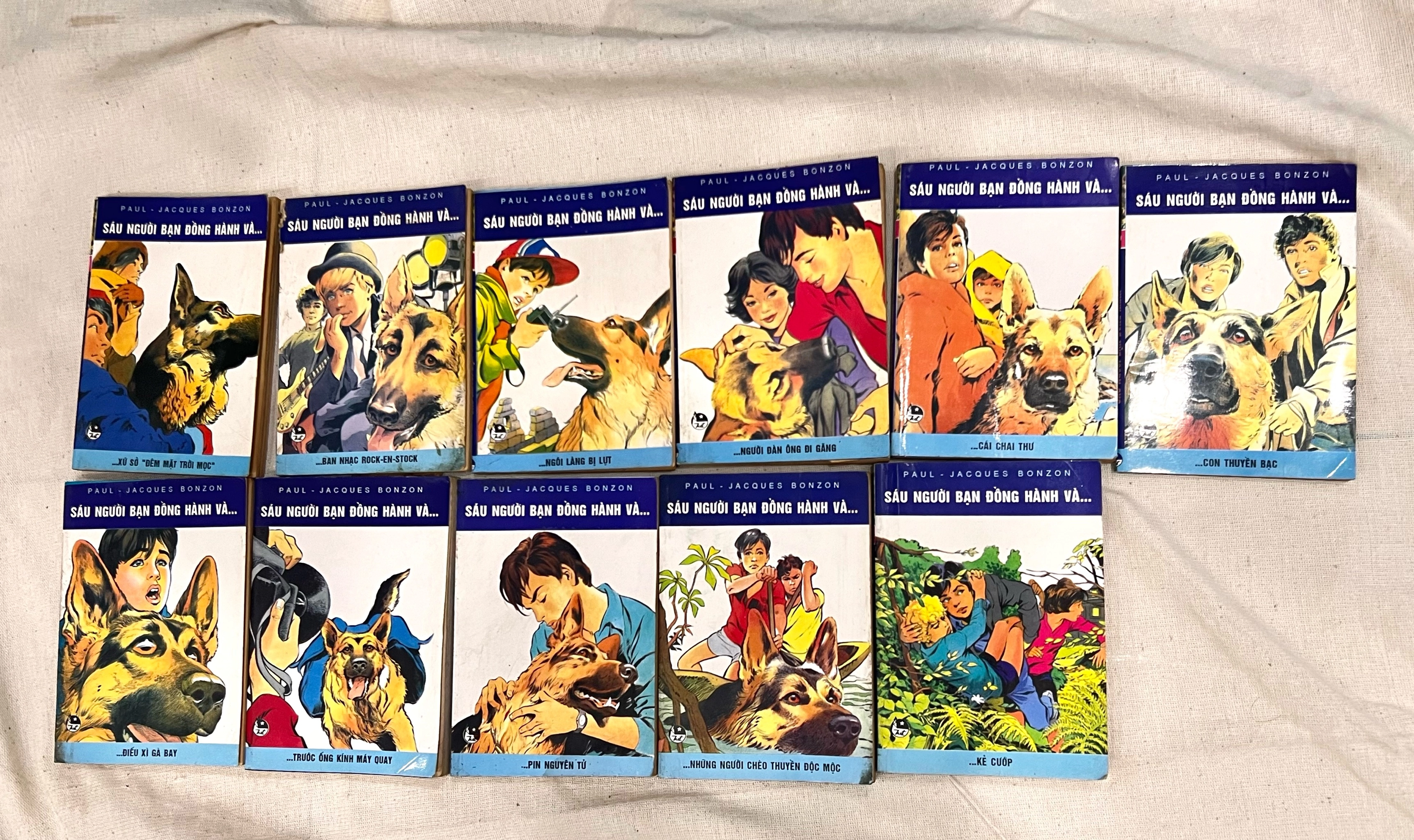 Sáu người bạn đồng hành - 14 cuốn chất lượng tốt - giá rẻ by  - Sách Book Cover - Ngọc Hiển Books