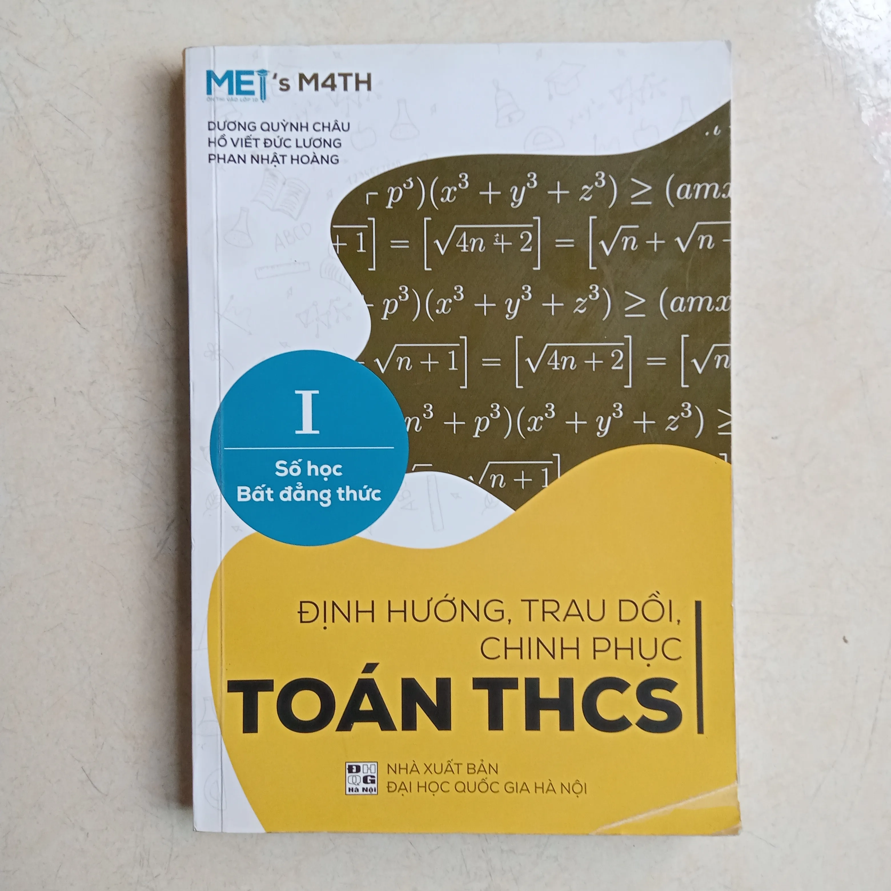 Định hướng trau dồi chinh phục toán trung học cơ sở by 3 sinh viên năm thứ nhất - Sách Book Cover - Ngọc Hiển Books