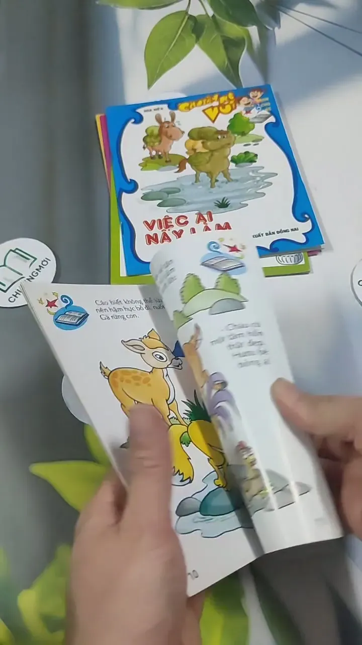 Combo Truyện Màu: Số Một Và Số Không, Tình Bạn Của Chó, Việc Ai Nấy Làm, Nét Đẹp Của Hươu 715656