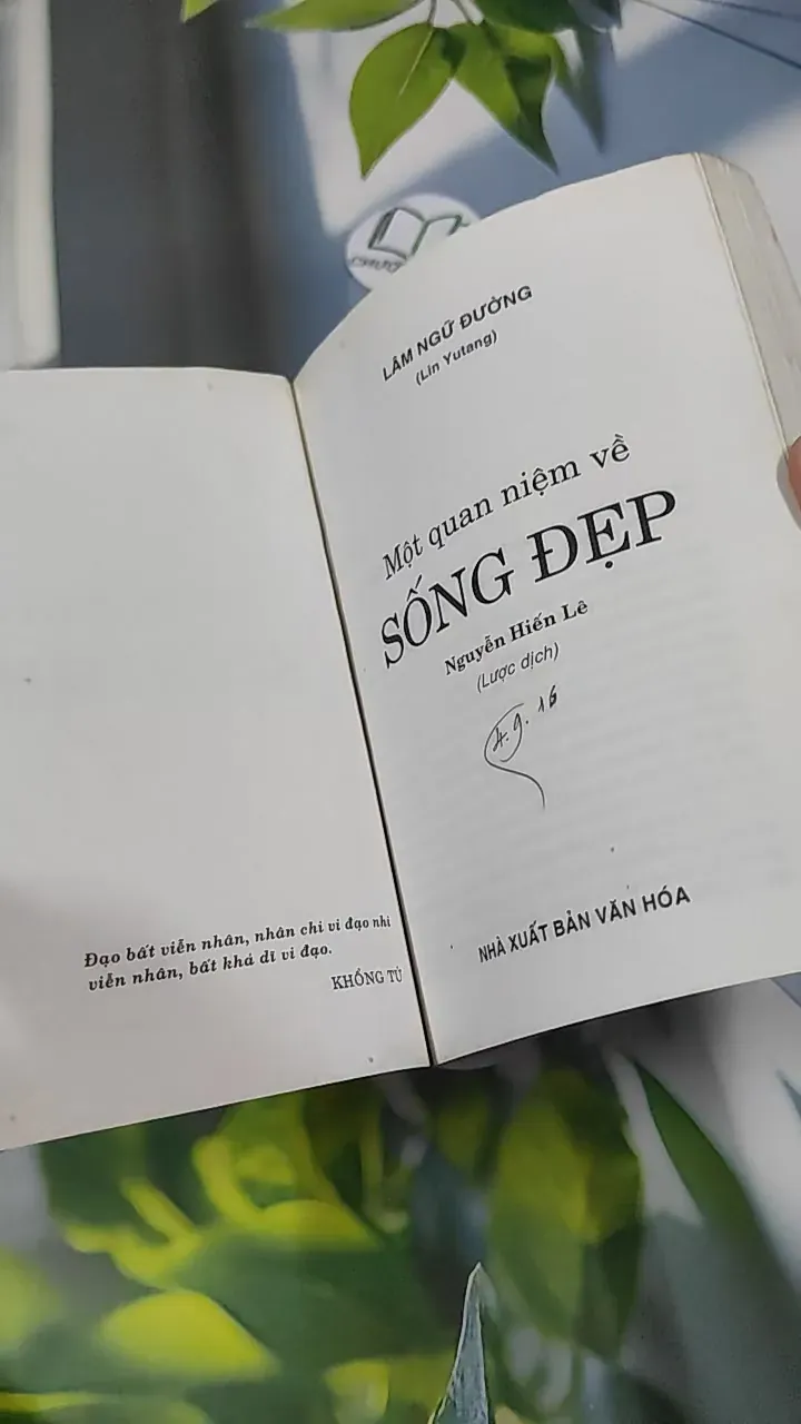 [MIỄN PHÍ BỌC SÁCH] [XƯA] Sống Đẹp (1999) - Lâm Ngữ Đường 787057