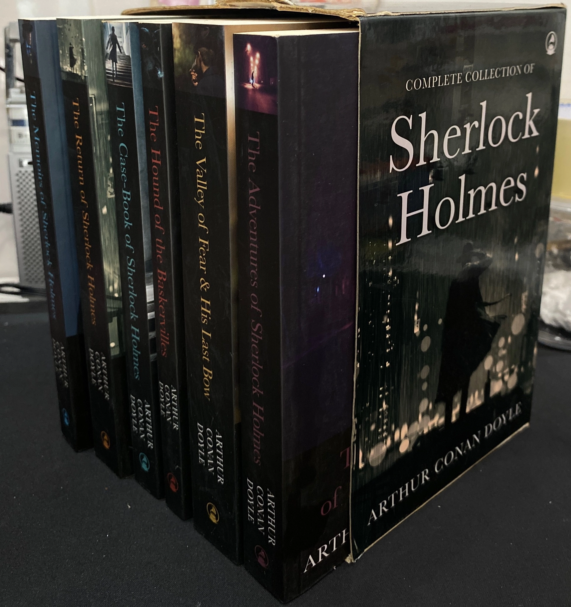 Bộ truyện đọc tiếng Anh: Sherlock Holmes Series Complete Collection (Bộ 6 tập) by  - Sách Book Cover - Ngọc Hiển Books
