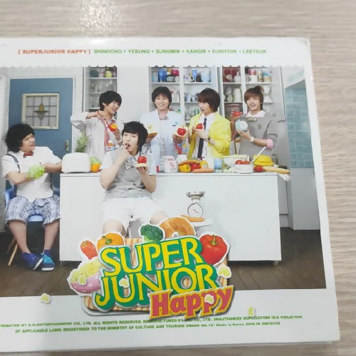 ALBUM SUPER JUNIOR HAPPY  7011