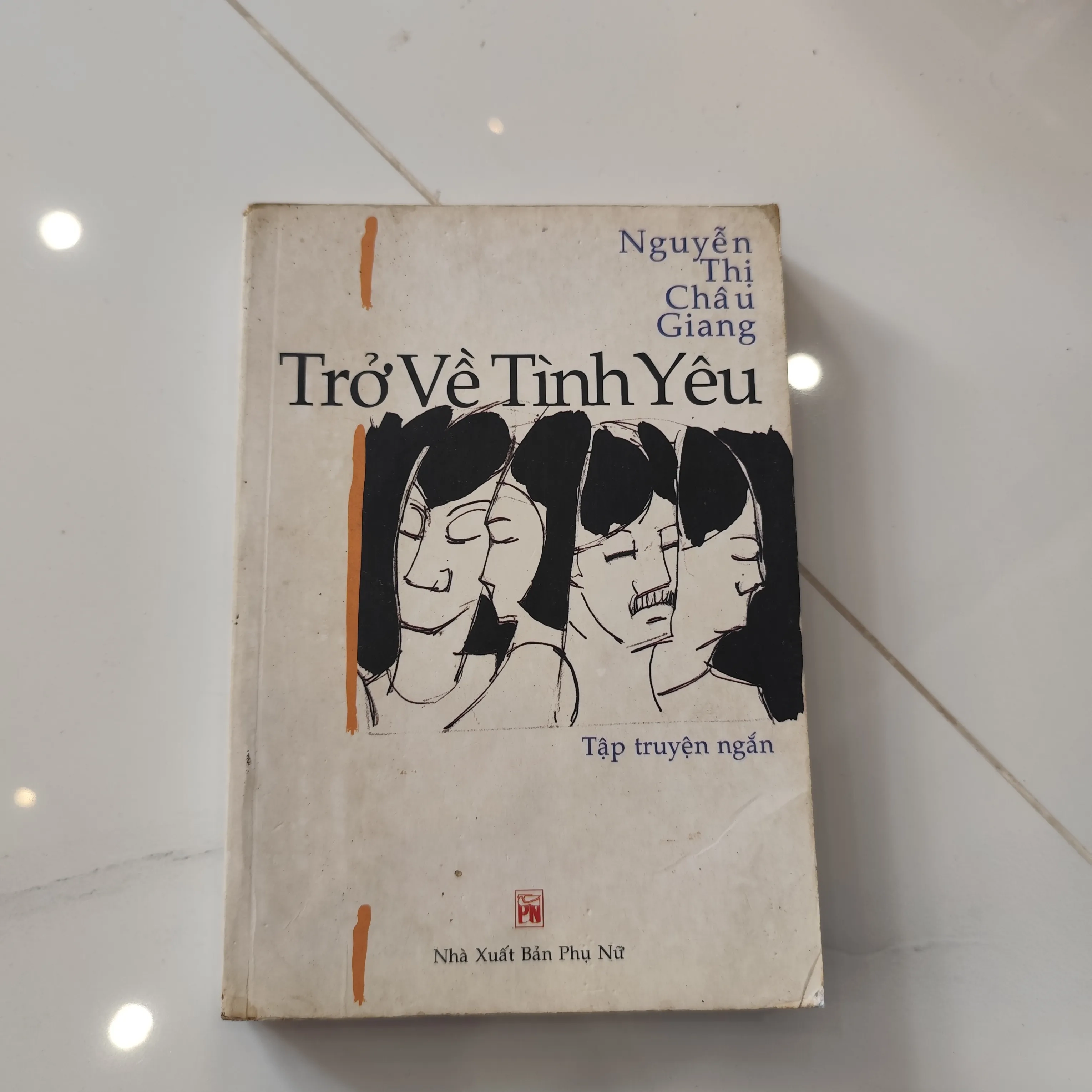 Trở về tình yêu- Nguyễn Thị Châu Giang by  - Sách Book Cover - Ngọc Hiển Books