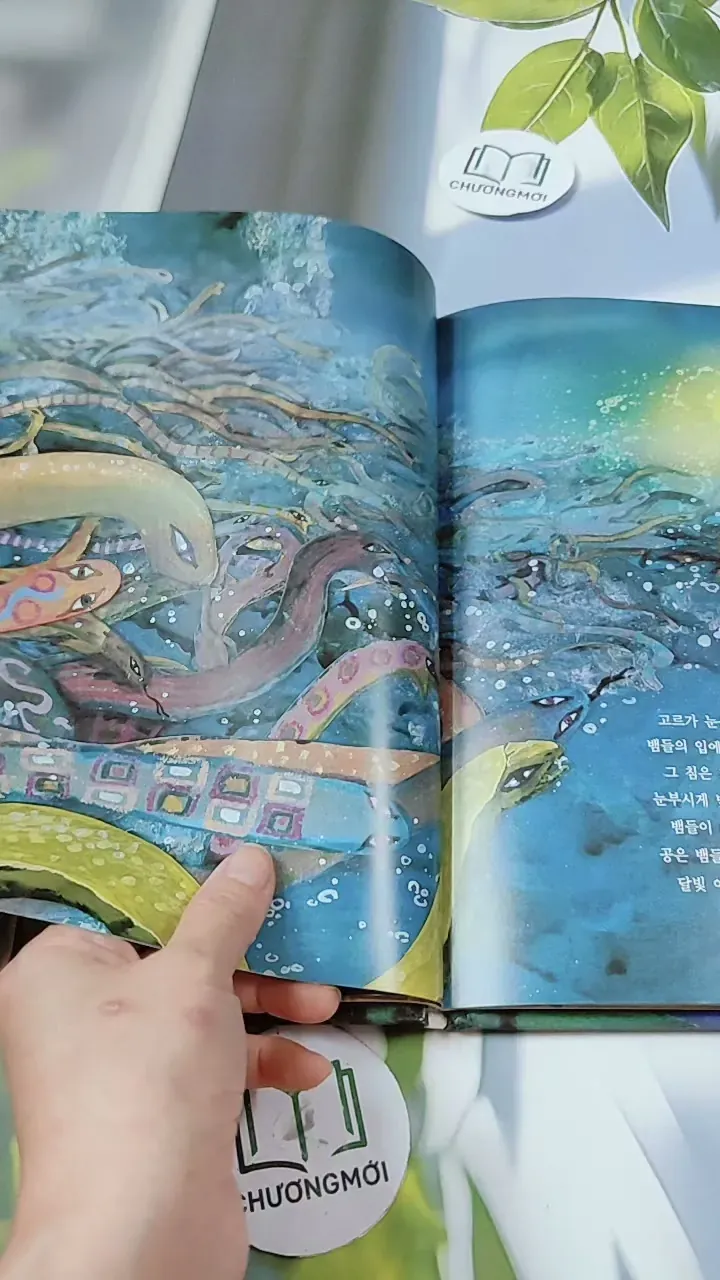 [Tặng nẹp góc] Truyện thiếu nhi Hàn Quốc: Moyamo Anu 35 -  모야모 아누와: 마법의 알 732032