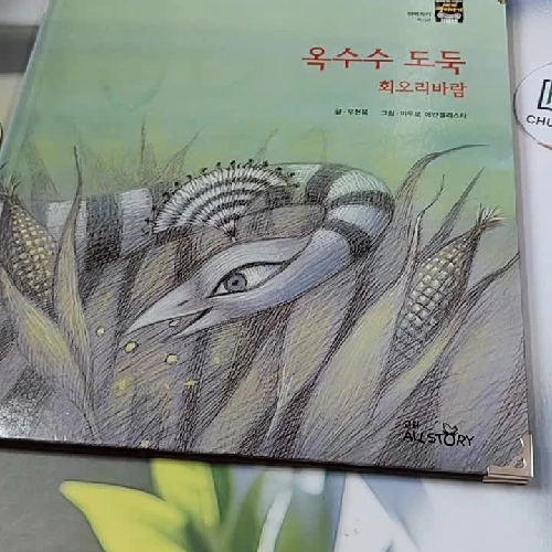 [Tặng nẹp góc] Truyện thiếu nhi Hàn Quốc: Moyamo Anu 23 -  모야모 아누와: 옥수수 도둑;. 회오리바람