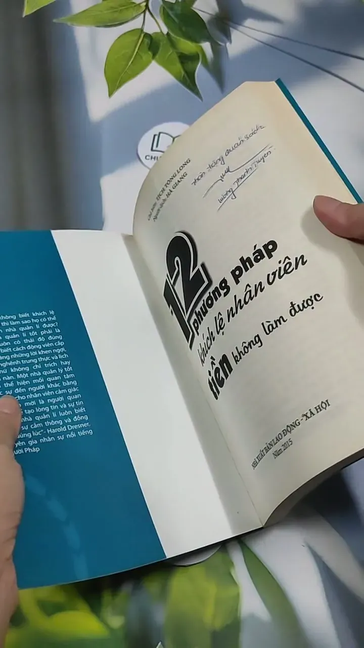 12 Phương Pháp Khích Lệ Nhân Viên Tiền Không Làm Được - Tịch Tông Long 707297