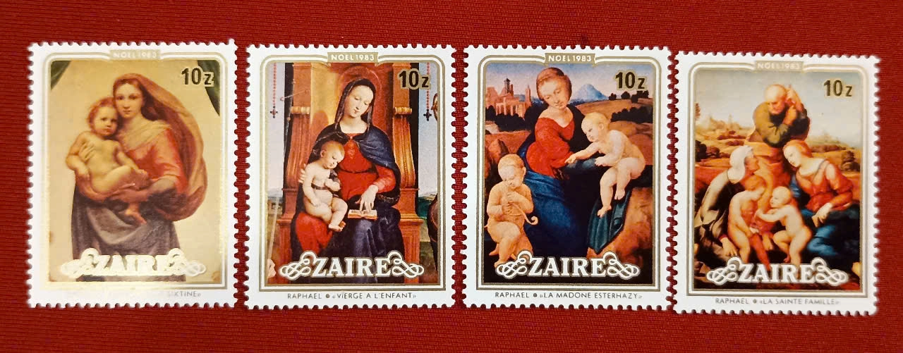 Noël 1983 – Raphael - Đức Mẹ Esterhazy by  - Sách Book Cover - Ngọc Hiển Books