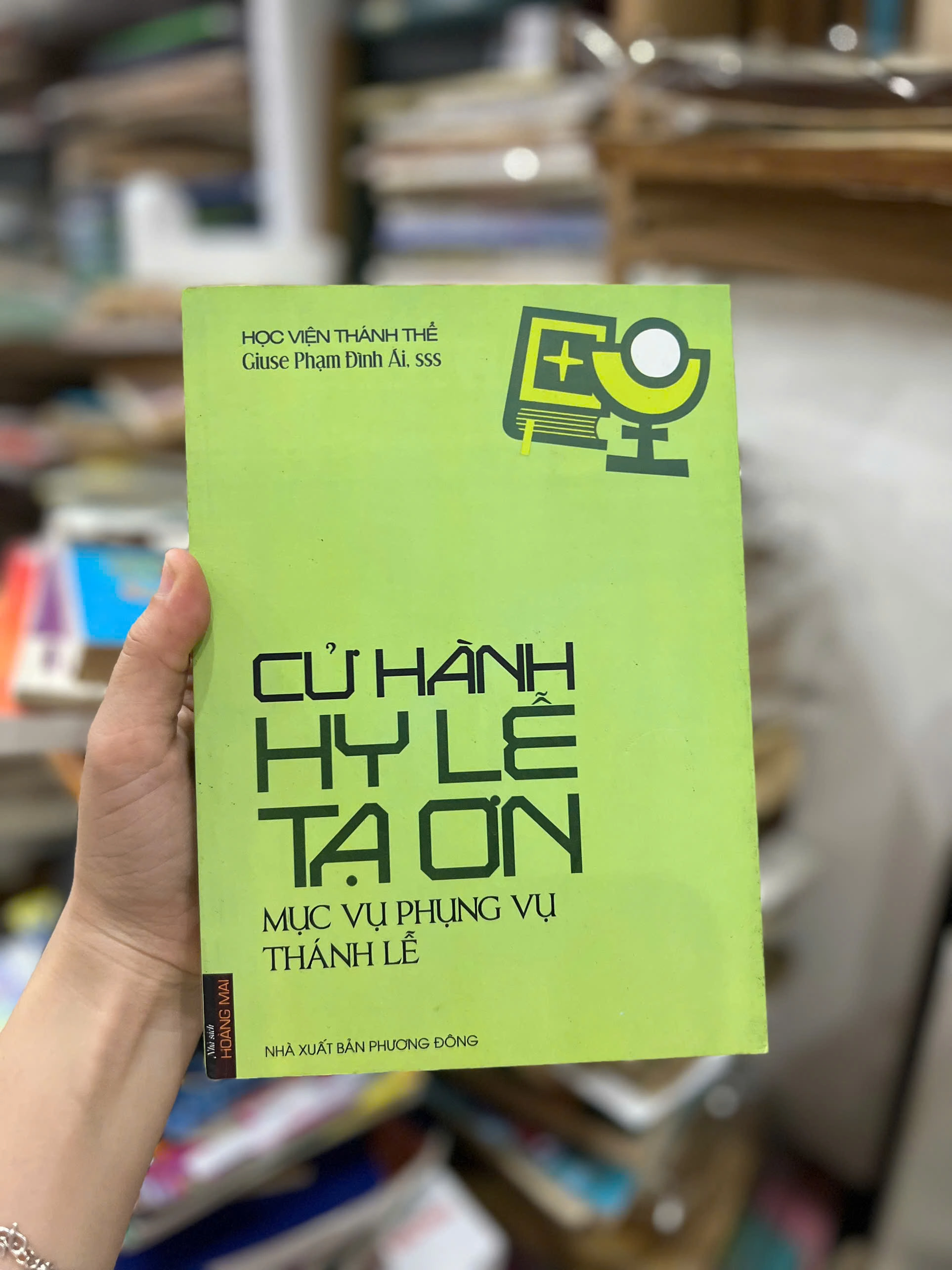 Cử hành hy lễ tạ ơn by  - Sách Book Cover - Ngọc Hiển Books