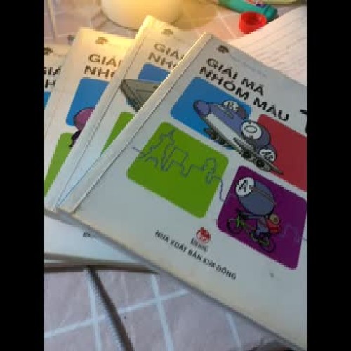 Full bộ 4 cuốn: Truyện tranh giải mã nhóm máu của Park Dong Sun 3355