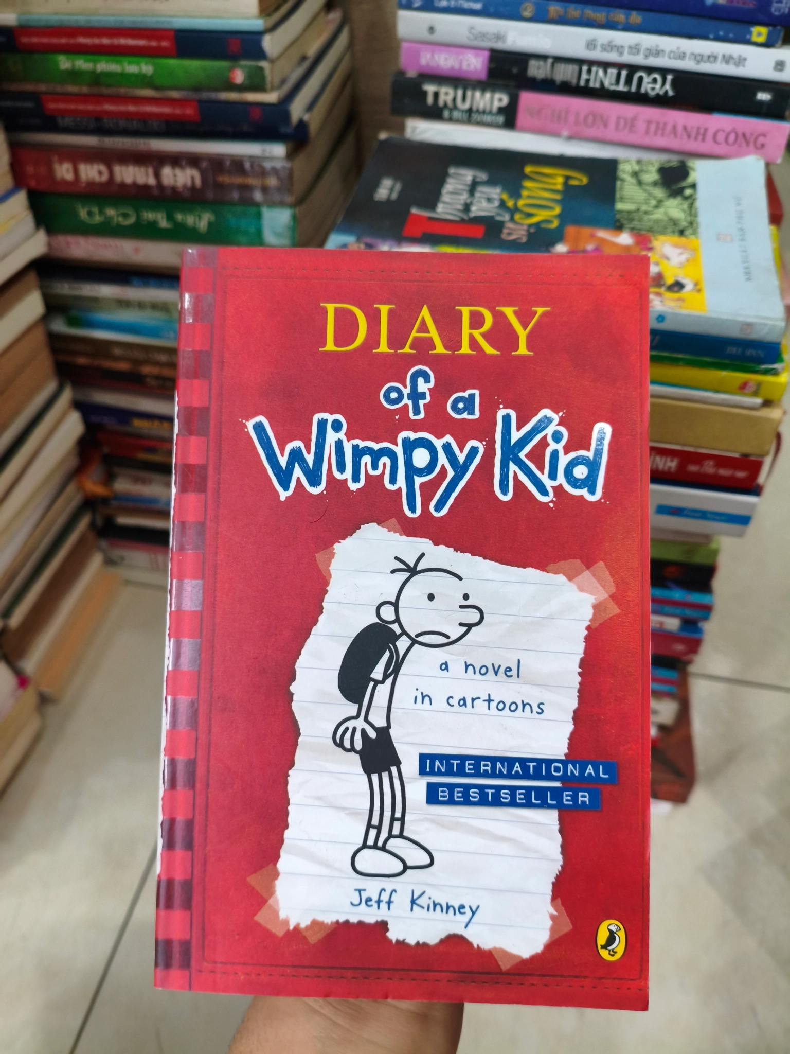 Diary of a Wimpy Kid 🌱 by  - Sách Book Cover - Ngọc Hiển Books