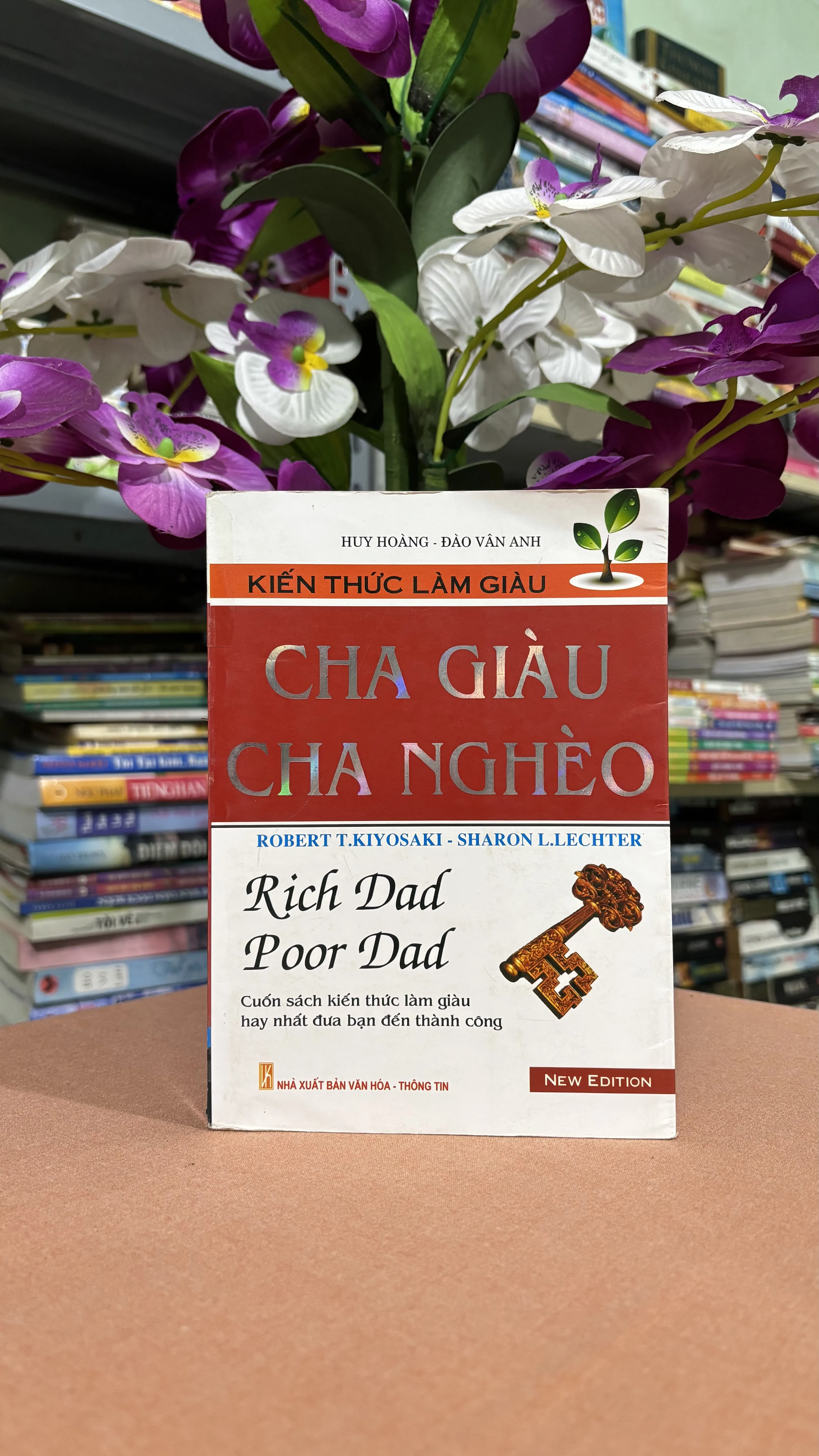 Cha giàu cha nghèo 🌊 by  - Sách Book Cover - Ngọc Hiển Books