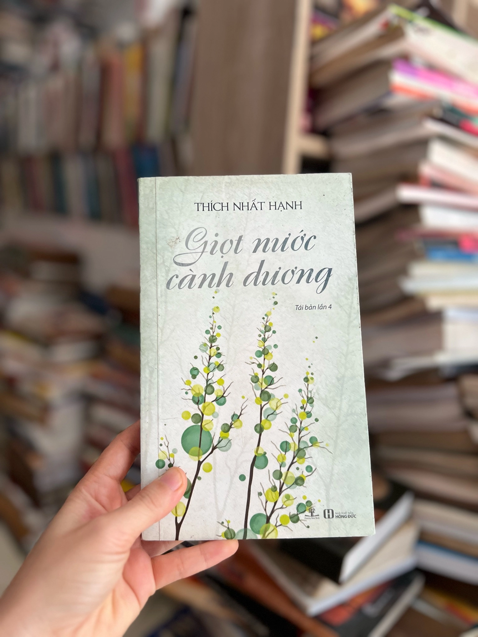 Giọt nước cành dương - Thích Nhất Hạnh by  - Sách Book Cover - Ngọc Hiển Books
