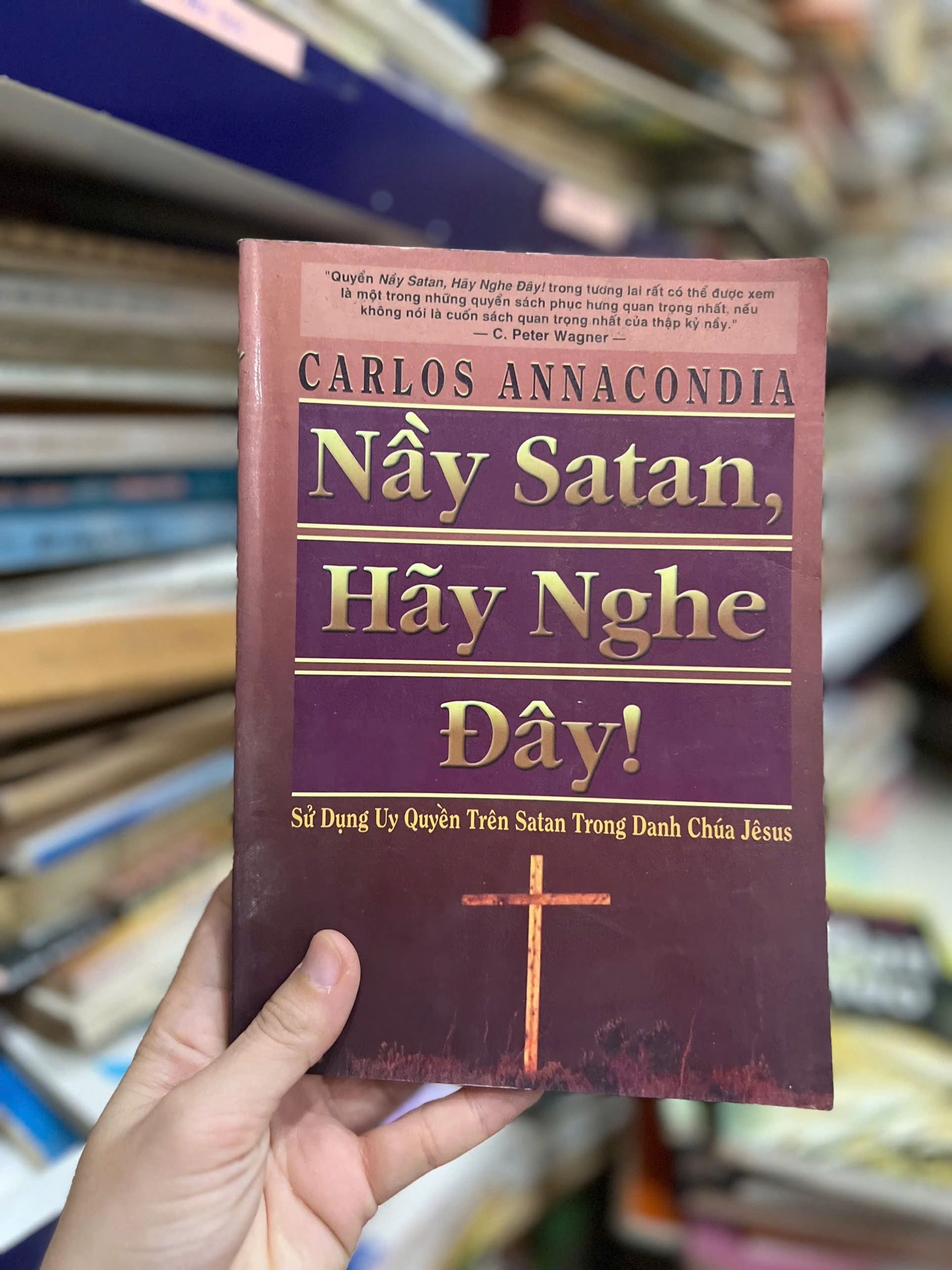 Nầy Satan, Hãy Nghe Đây by  - Sách Book Cover - Ngọc Hiển Books