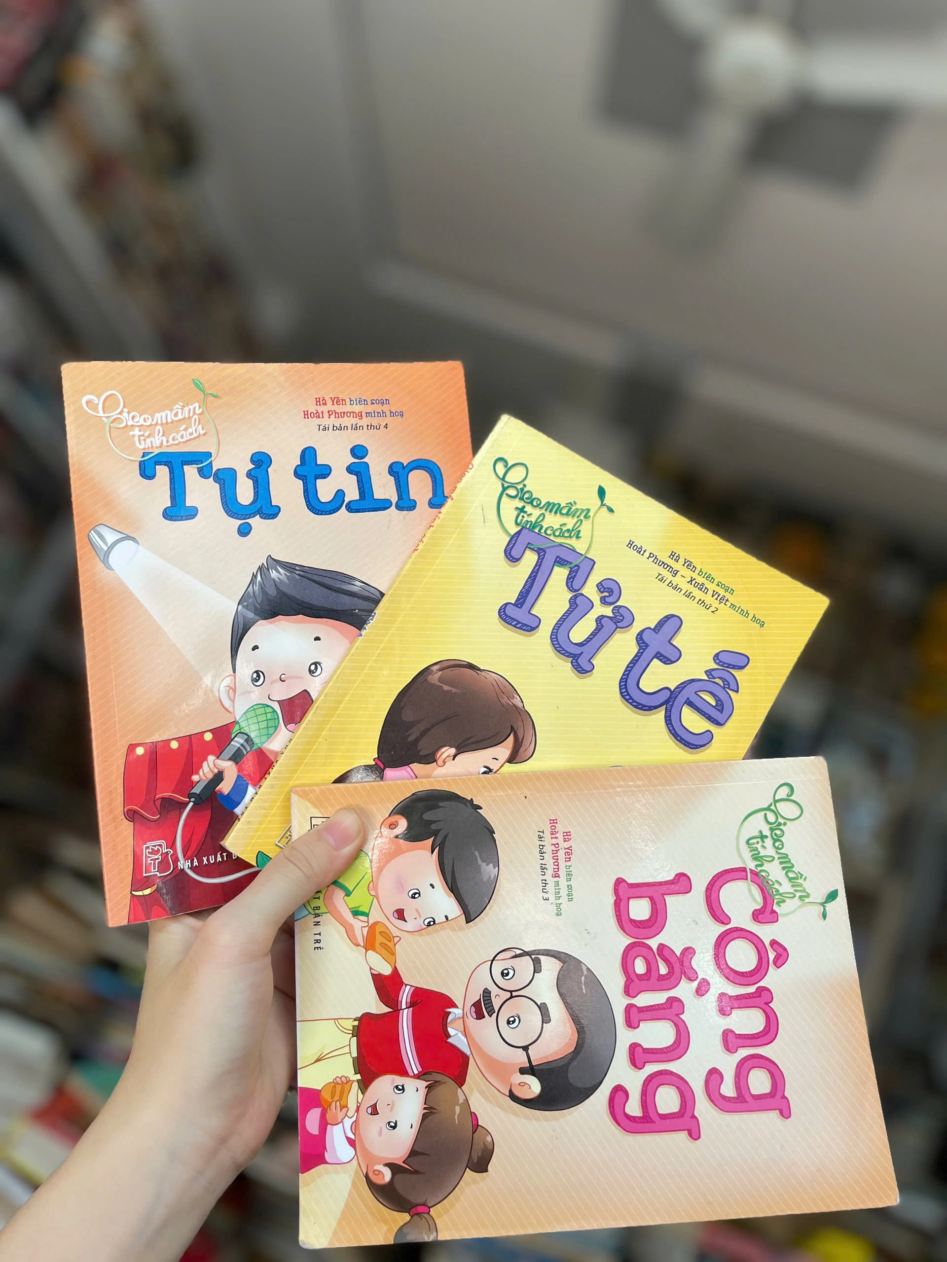 3 Cuốn Gieo Mầm Tính Cách by  - Sách Book Cover - Ngọc Hiển Books