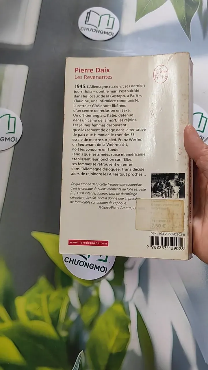 [MIỄN PHÍ BỌC SÁCH] Les Revenantes - Pierre Daix 754478