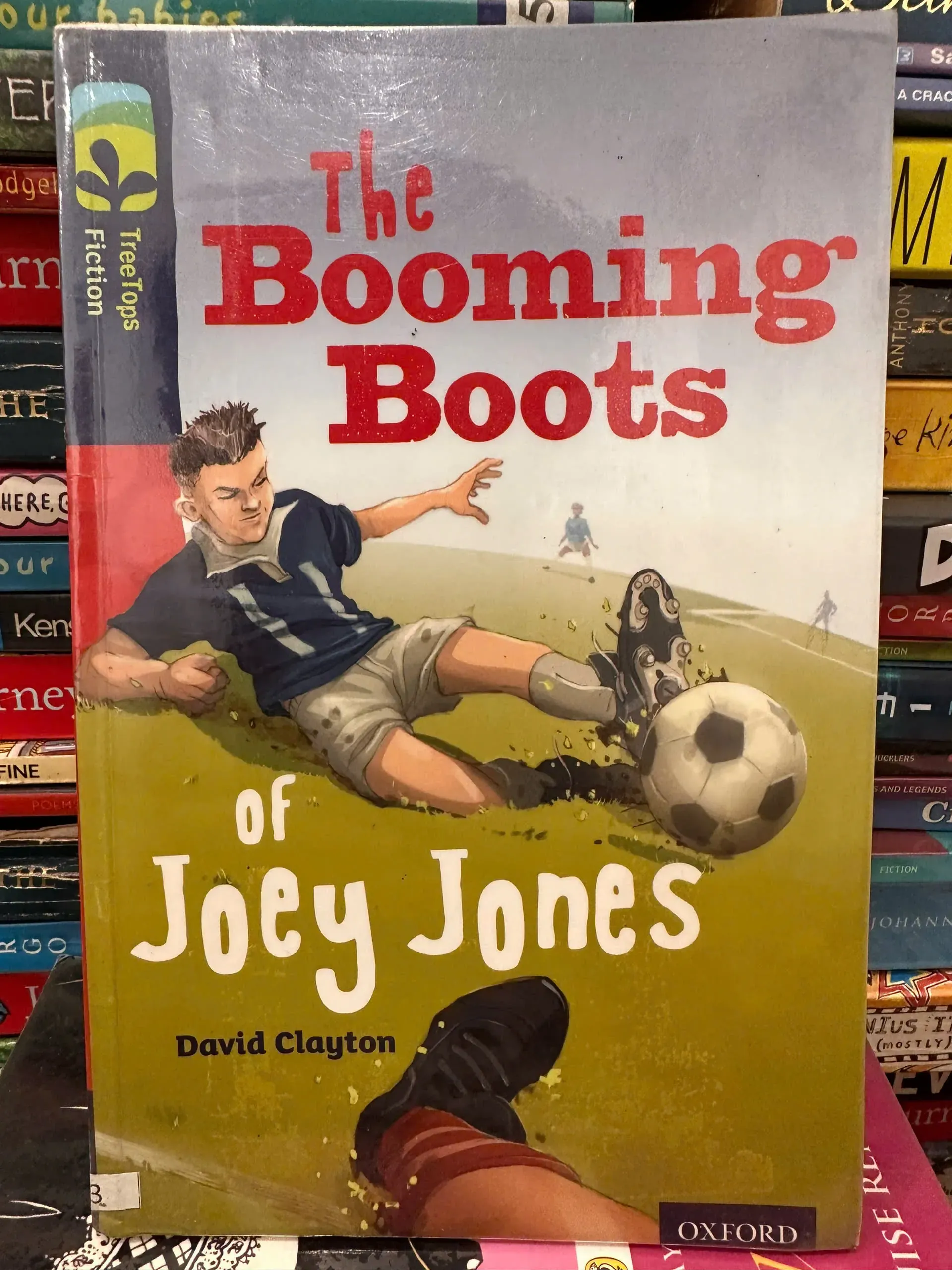 The Booming Boots of Joey Jones by David Clayton by  - Sách Book Cover - Ngọc Hiển Books